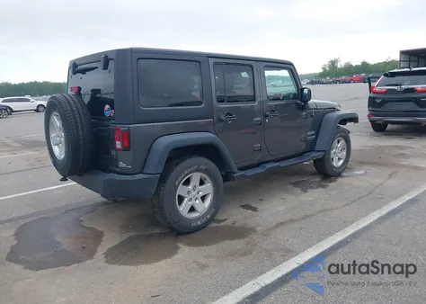 2018 Jeep Wrangler Jk Unlimited Sport S 4X4 from USA, damaged, VIN 1C4BJWDG2JL827322